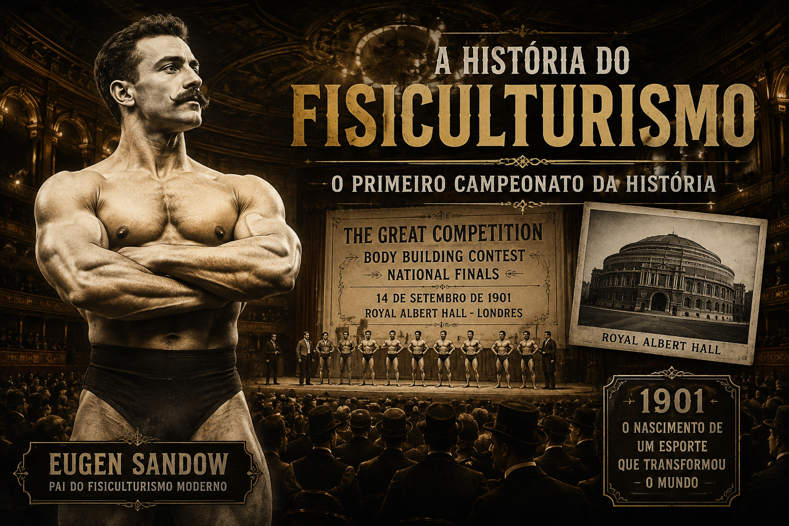 A História do Fisiculturismo: como nasceu o esporte que conquistou o mundo?