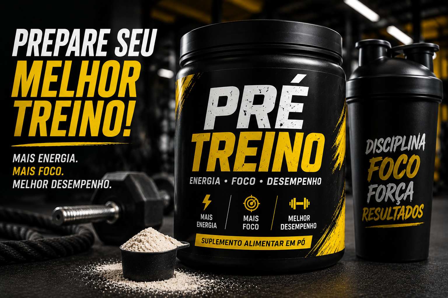 Pré-Treino: o que é, para que serve e como pode melhorar seu treino?